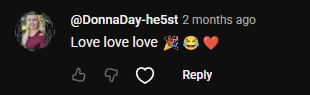 YouTube comment