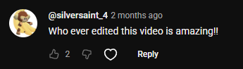 YouTube comment